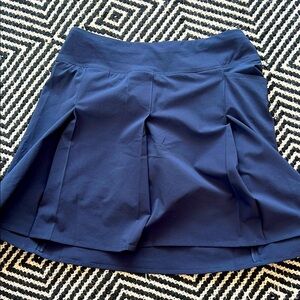 Athleta Girl Pleated Skort in Deep Blue